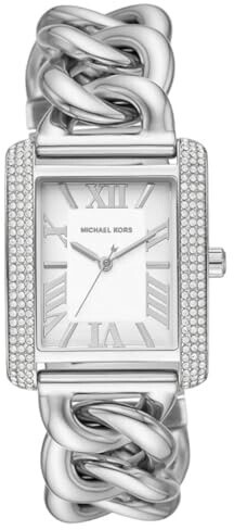 Bild von Michael Kors, Armbanduhr, Emery, Silber, (Analoguhr, 40 mm)