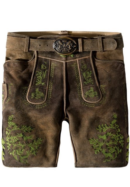 Bild von Stockerpoint Herren Rudolf Trachtenlederhose, oid grün, 46