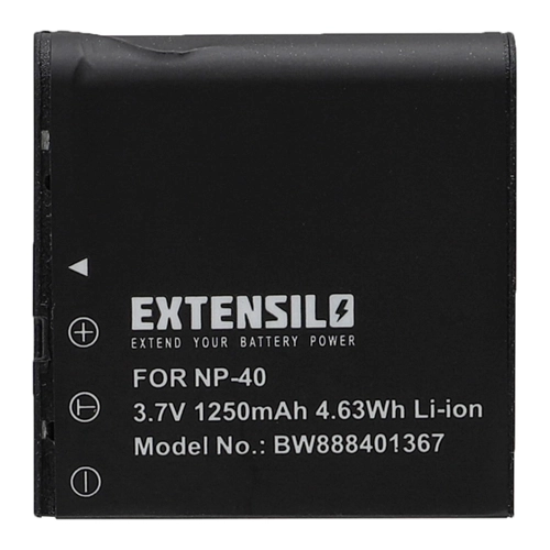 Bild von EXTENSILO 2X Akku für Casio Exilim Kameras