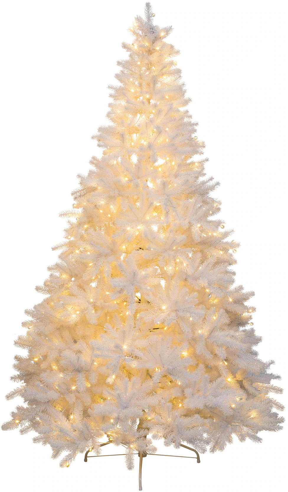 Bild von Künstlicher Weihnachtsbaum CREATIV LIGHT "Weihnachtsdeko, künstlicher Christbaum, Tannenbaum", weiß, H:210cm, Kunststoff, Weihnachtsbäume, Kunstweihnachtsbäume