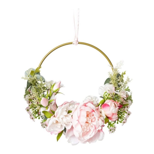 Bild von Kunstkranz Peonien-Deko-Kranz von Creativ green