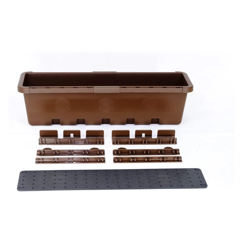 Bild von GreenLife Blumenkasten / Kräuterbox 3 Stück - vielseitige Pflanzlösung für Balkon und Garten