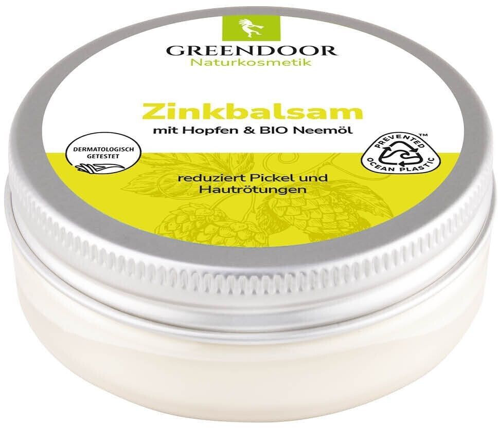 Bild von GREENDOOR Gesichtspflege Zinkbalsam bei Pickeln und Hautrötung