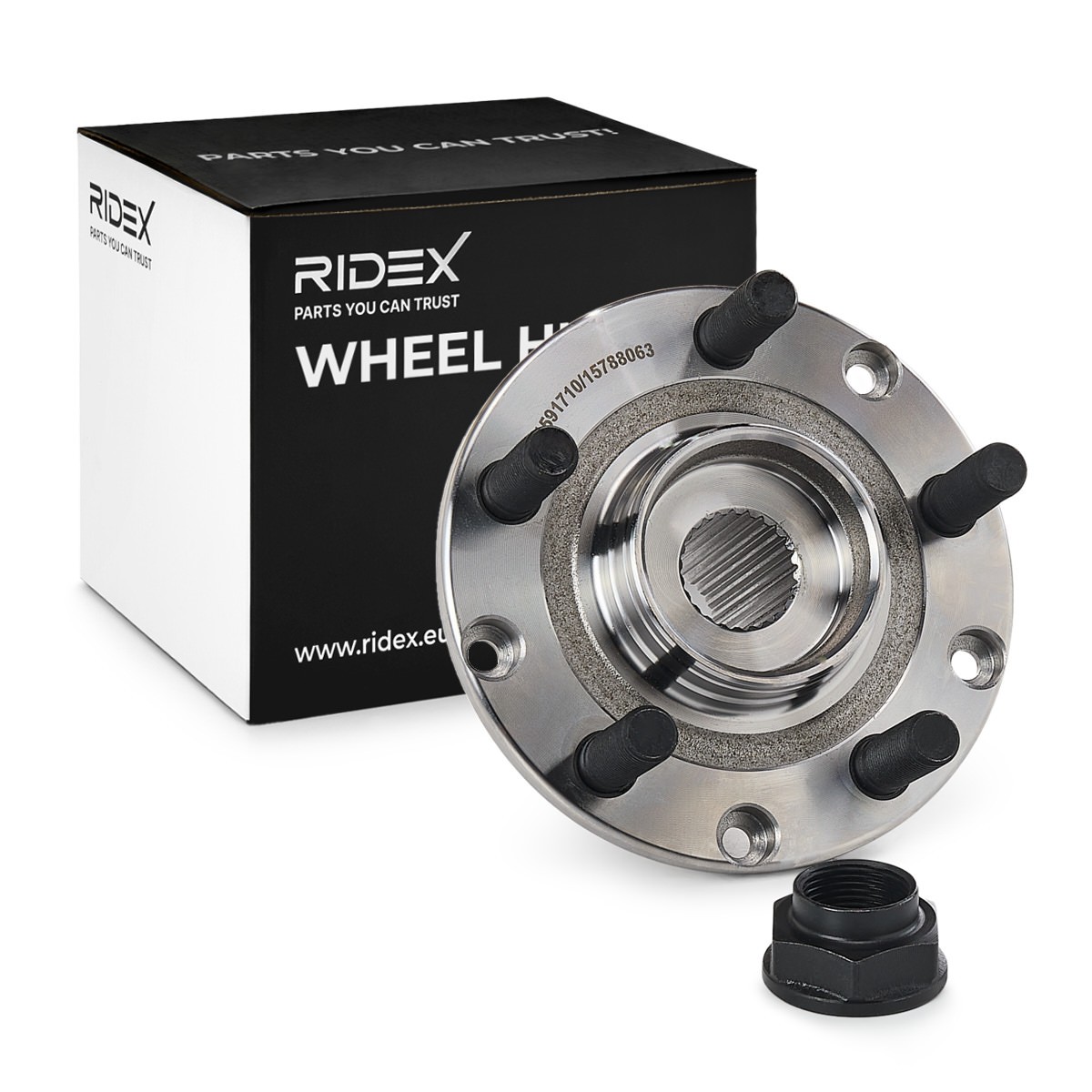 Bild von RIDEX Radnabe Hinterachse beidseitig 653W0186  SUBARU,FORESTER (SG),IMPREZA Stufenheck (GD),FORESTER (SF),IMPREZA Station Wagon (GG)