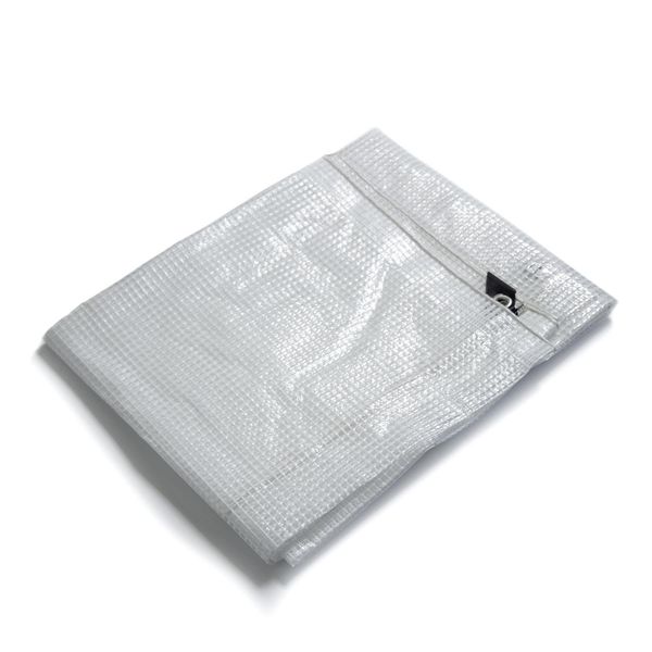 Bild von Casa Pura Abdeckplane Leno fd-27540 8 x 14m wasserdicht 240g/m² weiß / transparent
