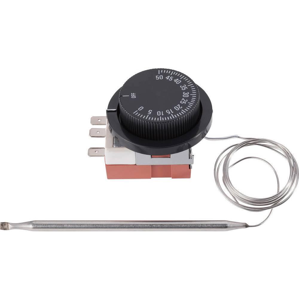 Bild von Basetech Einbauthermostat, Thermostat, Schwarz