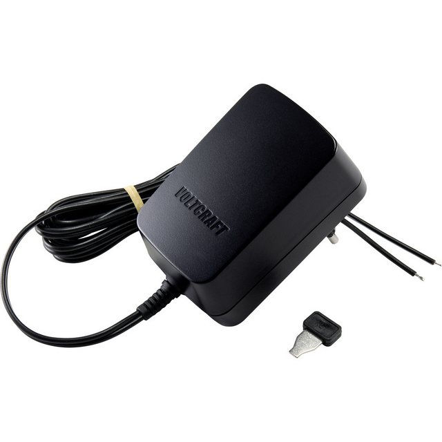 Bild von VOLTCRAFT VC-11258705 Steckernetzteil, einstellbar 3 V/DC, 4.5 V/DC, 5 V/DC, 6 V/DC, 7.5 V/DC, 9 V/DC, 12 V/DC 2.25 A 27 W Ausgangsspannung regelbar, offene (VC-11258705)