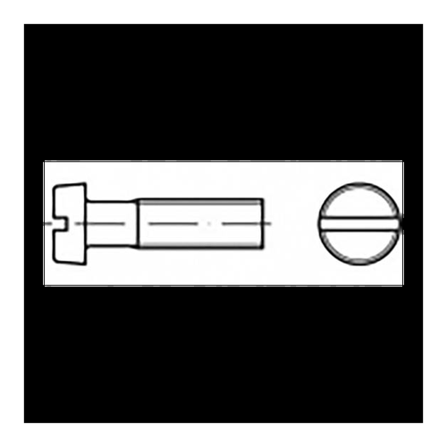 Bild von TOOLCRAFT TO-6865170 Zylinderkopfschraube M6 60mm Schlitz Stahl verzinkt