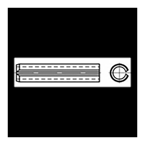 Bild von TOOLCRAFT TO-6866505 Spannhülsen aus Federstahl – 25 Stück