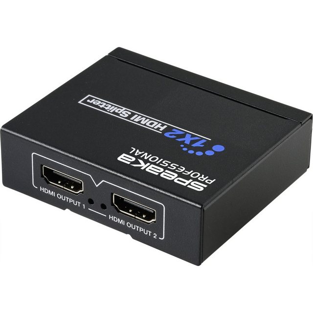 Bild von SpeaKa Professional SpeaKa Professional SP-HDS-110 1+2 Port HDMI-Splitter 3840 x 2160 Pix HDMI-Kabel