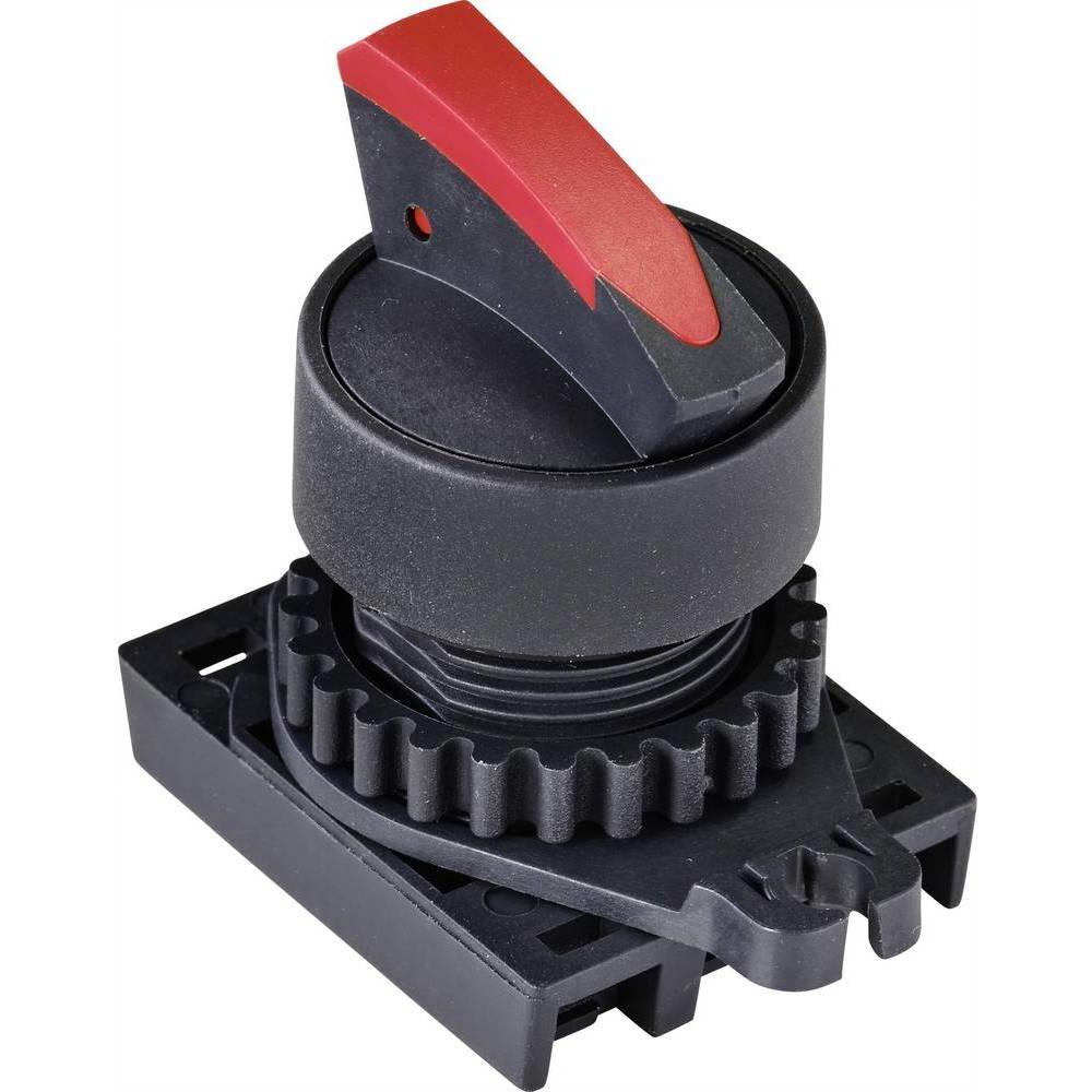 Bild von TRU COMPONENTS TC-9860204 S2SRN-S5KR Wahltaste Knebel Rot 2 x 45°