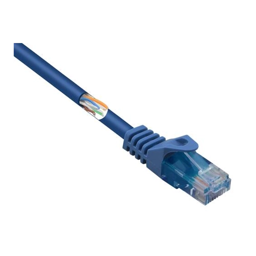 Bild von Renkforce RF-5044020 RJ45 Netzwerkkabel, Patchkabel CAT 5e U/UTP 3.00m Blau