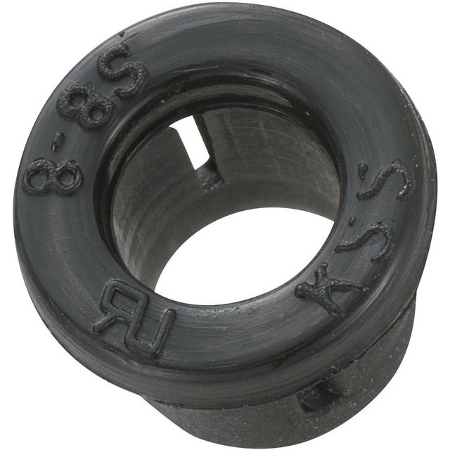 Bild von TRU COMPONENTS TC-SBR8203 Kabelschiene Montagelöch: 7.8 mm Klemm-Ø (max.): 5.8 mm Blechdicke (max.): 2.2 mm Poly