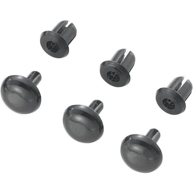 Bild von Tru Components, Möbelausstattung, TC-SRR-450K203 Spreizniete Loch-Ø 4mm Schwarz 1000St. (1000 Stk.)