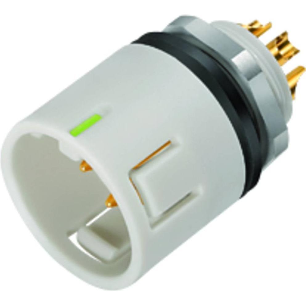 Bild von Schubiger Binder 99 9113 460 05 Subminiatur-Rundsteckverbinder Stecker, gerade Gesamtpolza, Elektronikkabel + Stecker, Blau