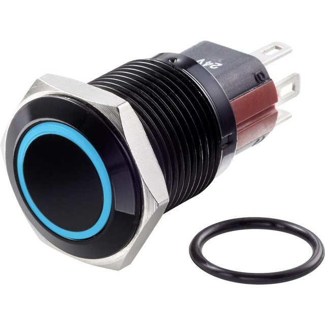 Bild von TRU COMPONENTS Schalter TRU COMPONENTS TC-7494896 TC-GQ16-KF-11ZE/J/B/12V/A Vandalismusgeschüt (TC-GQ16-KF-11ZE/J/B/12V/A)