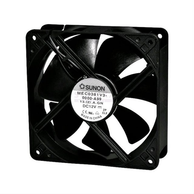 Bild von Sunon MEC0382V1-A99 Axiallüfter 24 V/DC 234.4 m³/h (L x B x H) 120 x 120 x 38 mm (120 mm), PC Lüfter