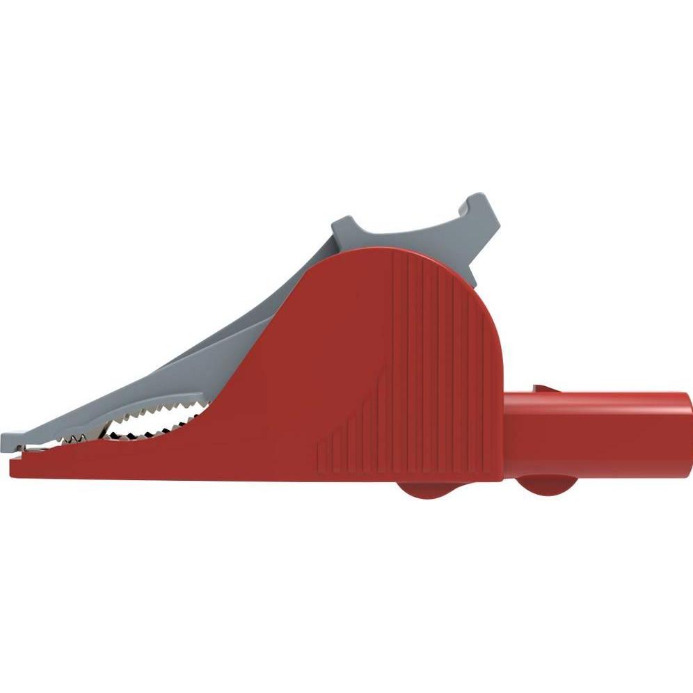 Bild von Schutzinger Schützinger SAK 6675 Ni / RT Sicherheits-Abgreifklemme Buchse 4 mm  Rot (Klemme), Messtechnik, Rot