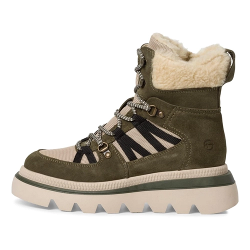 Bild von Tamaris Damen Elegante Stiefelette 1-26284-41 in Grün – Komfort trifft Stil