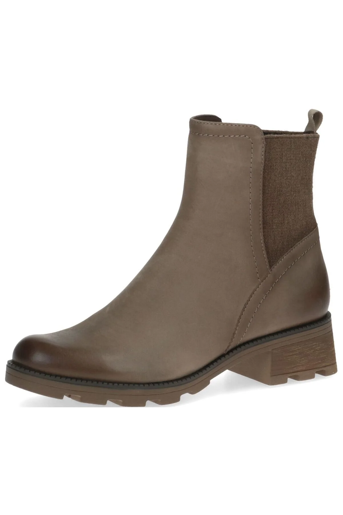 Bild von Caprice Stiefelette Beige Blockabsatz für Damen - 37,5