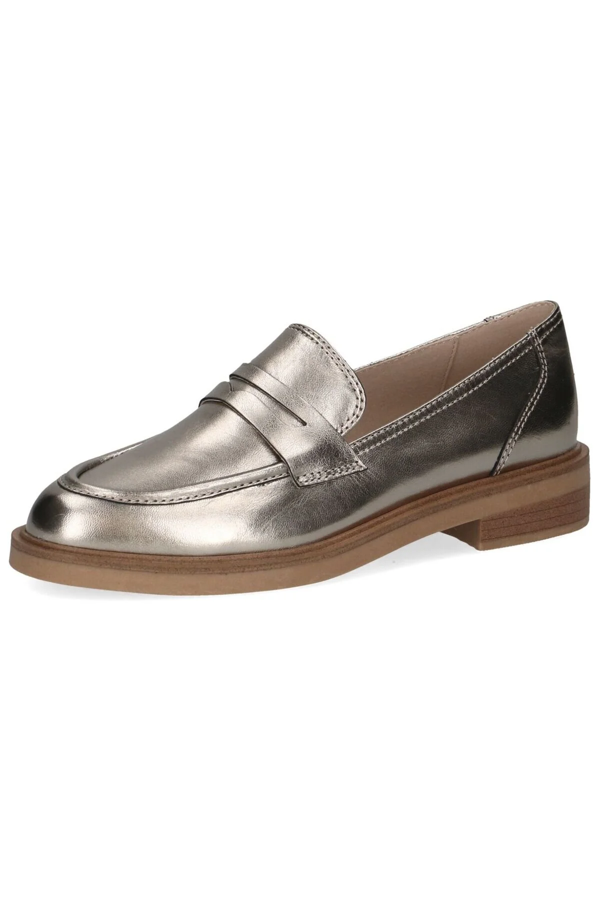 Bild von Caprice Flacher Schuh Braun Blockabsatz für Damen - 40