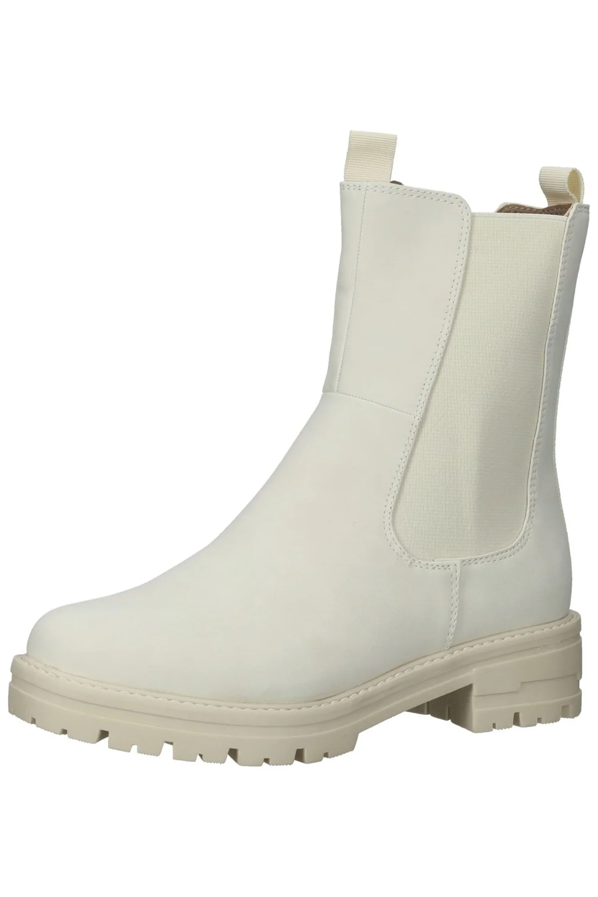 Bild von Jana Stiefelette Beige Blockabsatz für Damen - 40