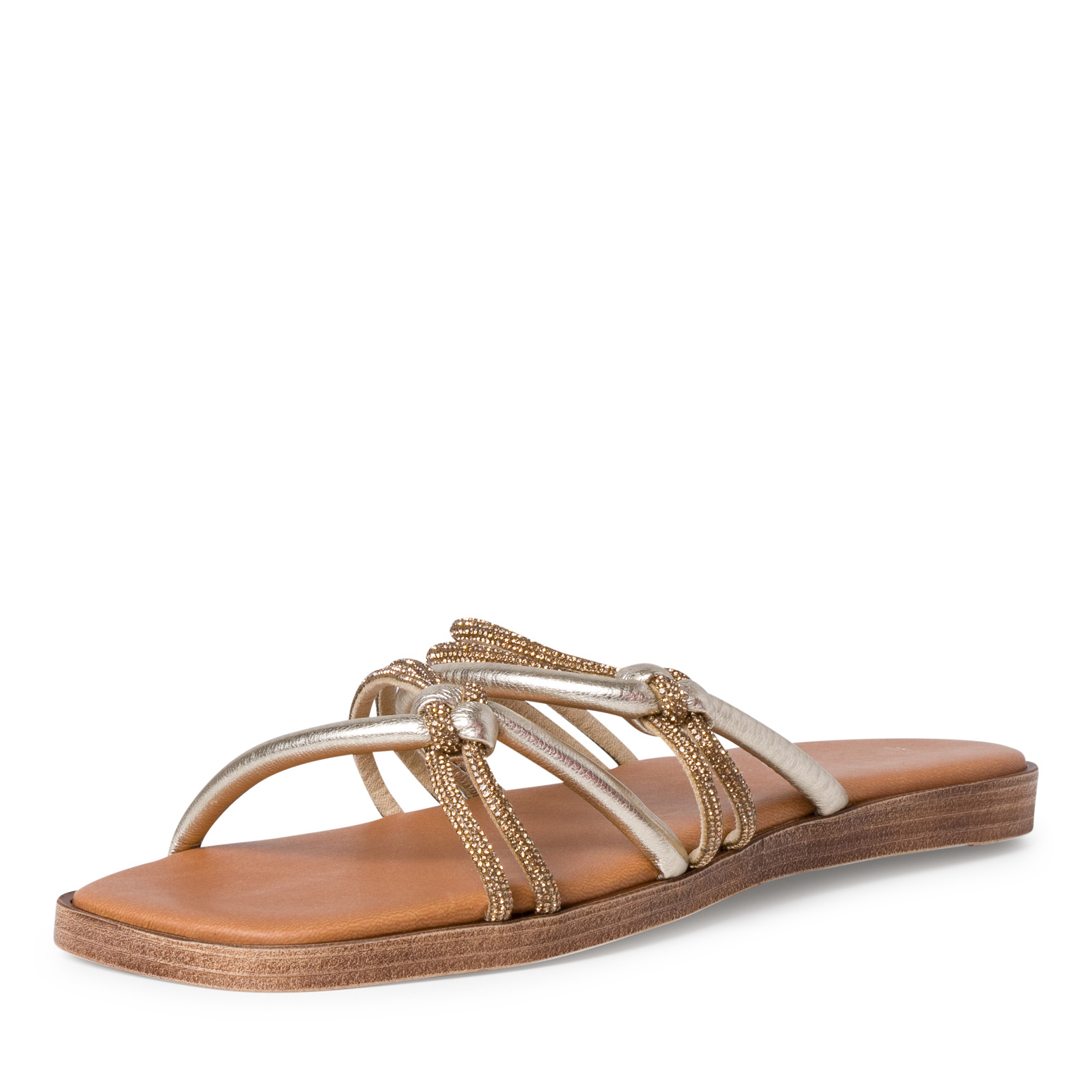 Bild von MARCO TOZZI Damen Mule Flat Art: 2-2-27157-38 in platinum comb (mehrfarbig) - Größe:39
