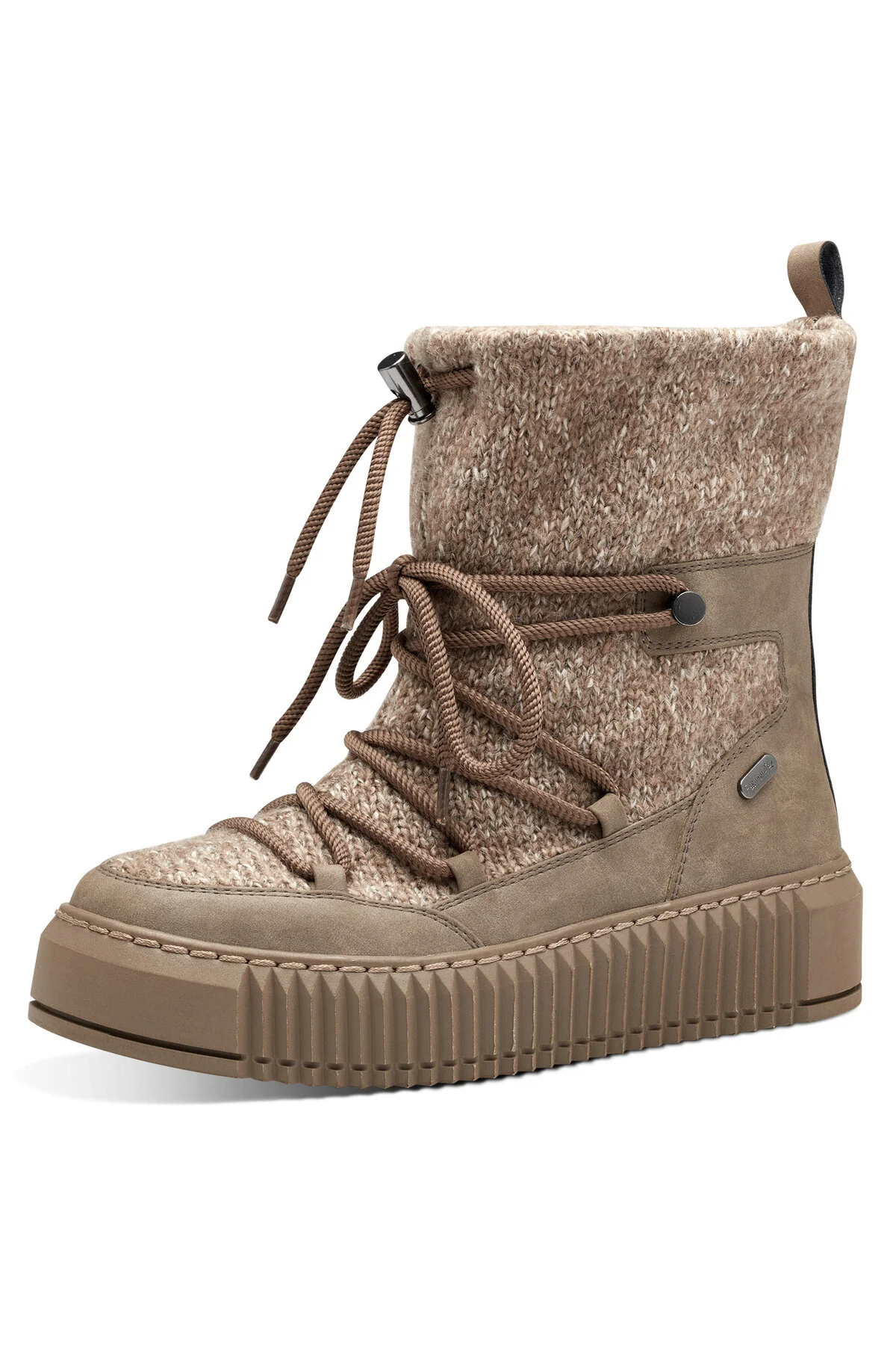 Bild von Marco Tozzi Stiefel Grau Blockabsatz für Damen - 38