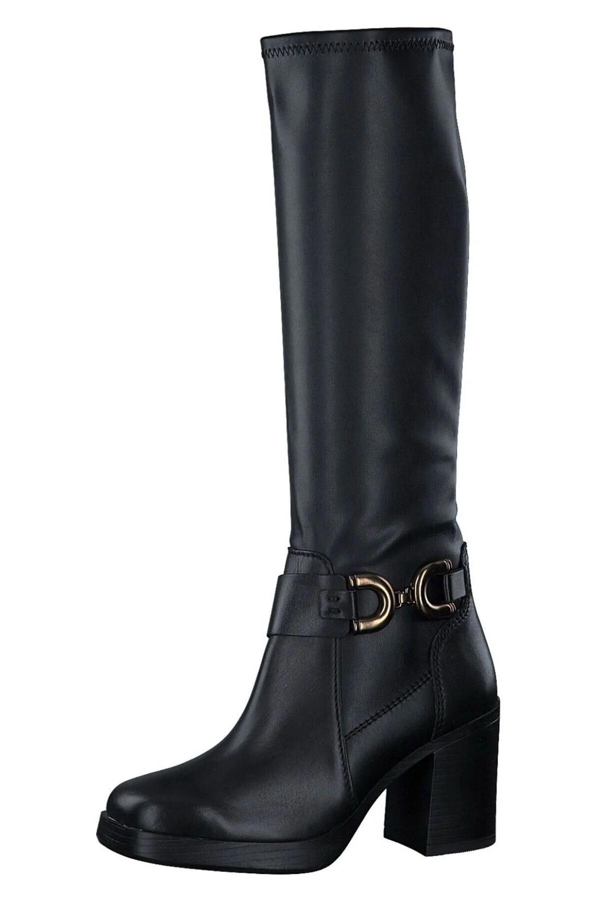 Bild von Marco Tozzi High Heels Schwarz Blockabsatz für Damen - 41