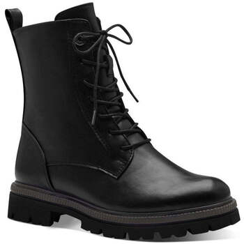 Bild von MARCO TOZZI Schnürstiefelette, Blockabsatz, Schnürboots in veganer Verarbeitung