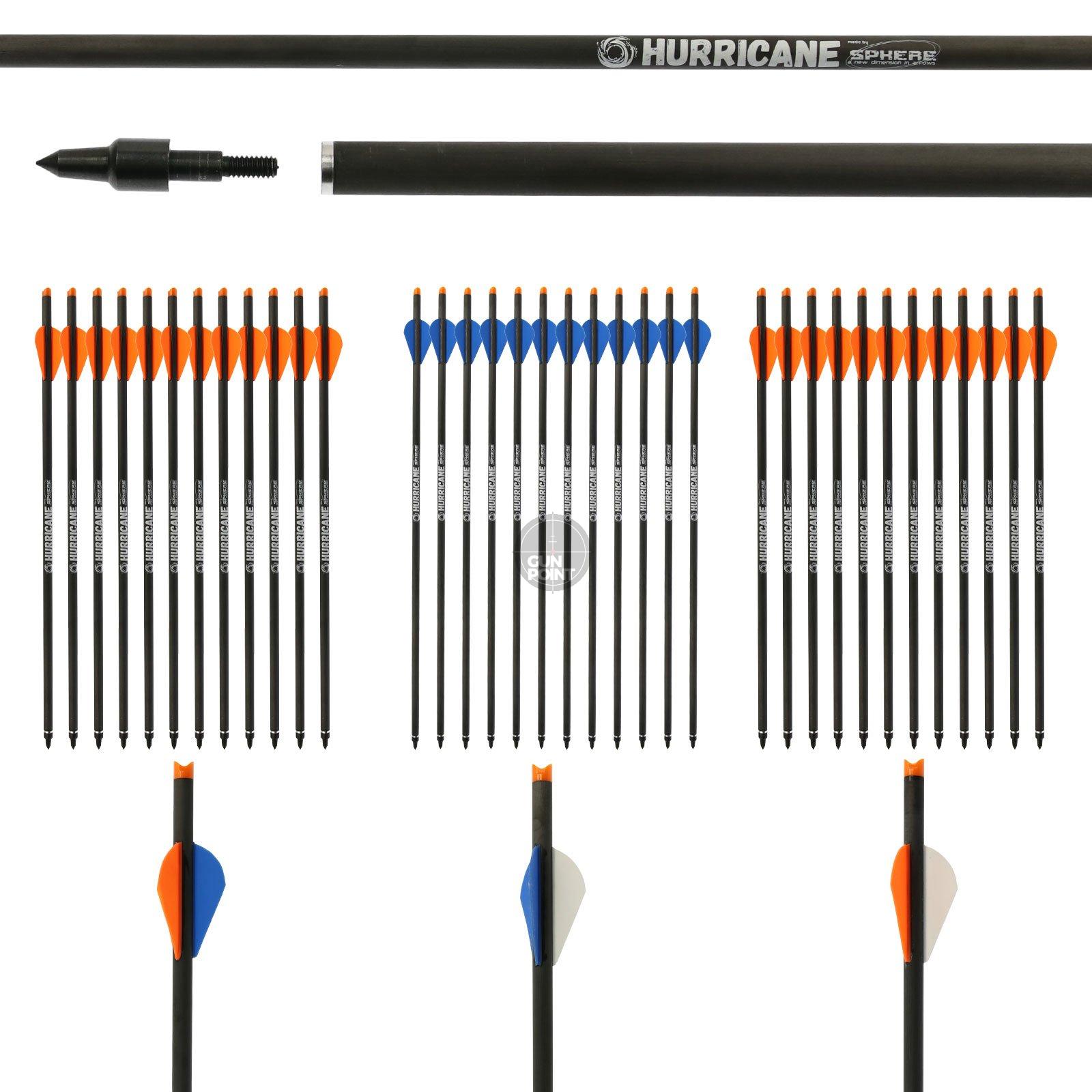 Bild von Armbrustbolzen | SPHERE Hurricane - Carbon - 16-22 Zoll - 12er Pack