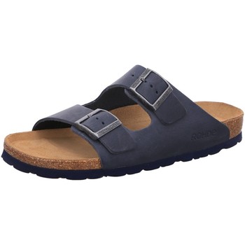 Bild von Rohde Herren Pantoletten GRADO Hausschuhe Clogs 5925 Blau