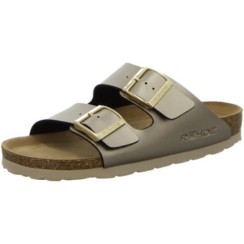 Bild von Rohde Alba Softino Pantolette Damen Hausschuhe Sandale  5623 37 Messing