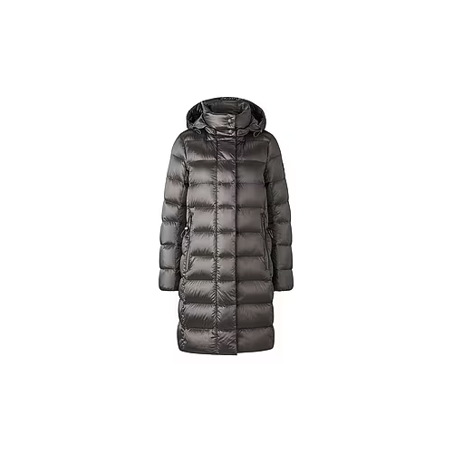 Bild von Long-Daunensteppjacke Lynn Bogner grau – Eleganz und Funktionalität vereint