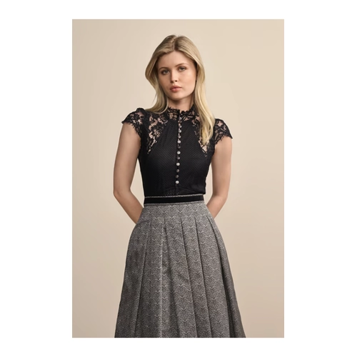 Bild von KRÜGER COLLECTION Body Trachtenshirt 'Millie' mit Spitze 282165