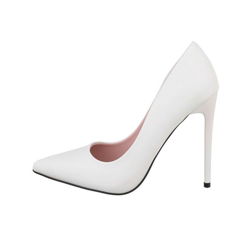 Bild von Ital-Design Damen Abendschuhe Elegant High-Heel-Pumps in Weiß