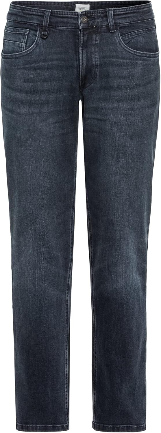 Bild von Camel Active Herren Regular Fit Houston Stretch Jeanshose Hose, Dunkel Blau (Nightblue), 38W / 30L EU