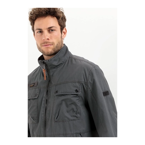 Bild von camel active Herren Leichter Blouson mit Stehkragen Khaki