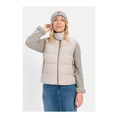 Bild von Camel Active Damen Steppweste aus recyceltem Polyester in Nachtblau