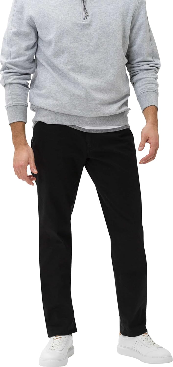Bild von Brax Herren Style Cadiz Five-Pocket Marathon Qualität Hose, 1 Perma Black, 42W / 32L
