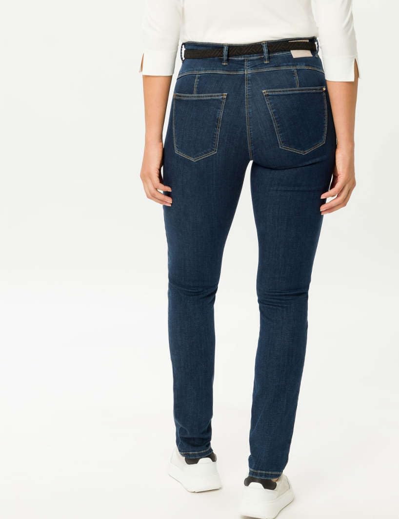 Bild von RAPHAELA BY BRAX Jeanshose "Luca", Slim Fit, Five-Pocket, für Damen, blau, 19