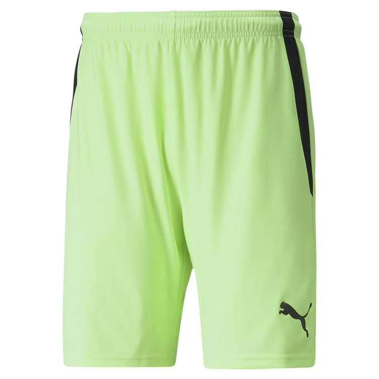 Bild von Puma teamLIGA Shorts 704924 Fizzy Lime-Puma Black - Gr. L