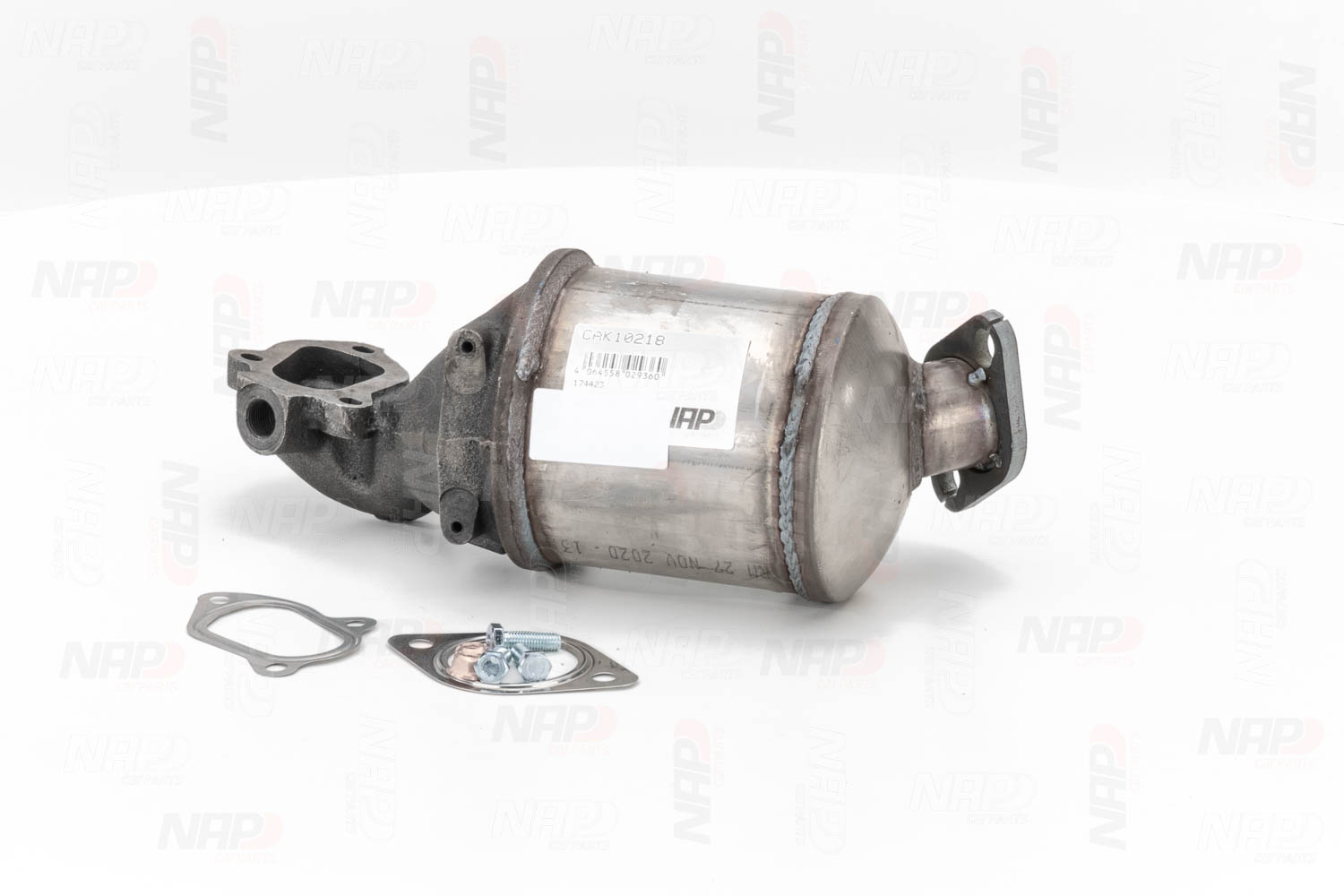 Bild von NAP carparts CAD10218 Rußpartikelfilter DPF, Partikelfilter, Rußfilter Euro 4 (D4) mit Anbaumaterial PEUGEOT: 406 Saloon, 406 Estate