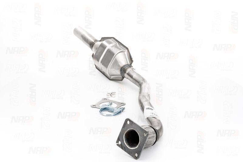 Bild von NAP carparts CAK10800 Katalysator Euro 2 ADZ/ ANP mit Anbaumaterial 1060 VOLKSWAGEN: GOLF 3, Golf 3 Cabrio