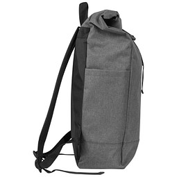 Bild von Rucksack mit farbigen Applikationen, schwarz