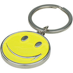 Bild von Schlüsselanhänger Smile, gelb