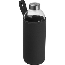 Bild von Trinkflasche mit Neoprensleeve 1,0 l, schwarz