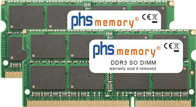 Bild von PHS-memory 16GB (2x8GB) Kit RAM Speicher passend für QNAP TS-653B DDR3 SO DIMM 1866MHz PC3L-14900S (SP411220)