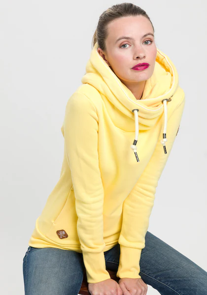 Bild von Ragwear Kapuzensweatshirt »GRIPYBUTTON«, Sweater mit rustikalen Kordel-Akzenten