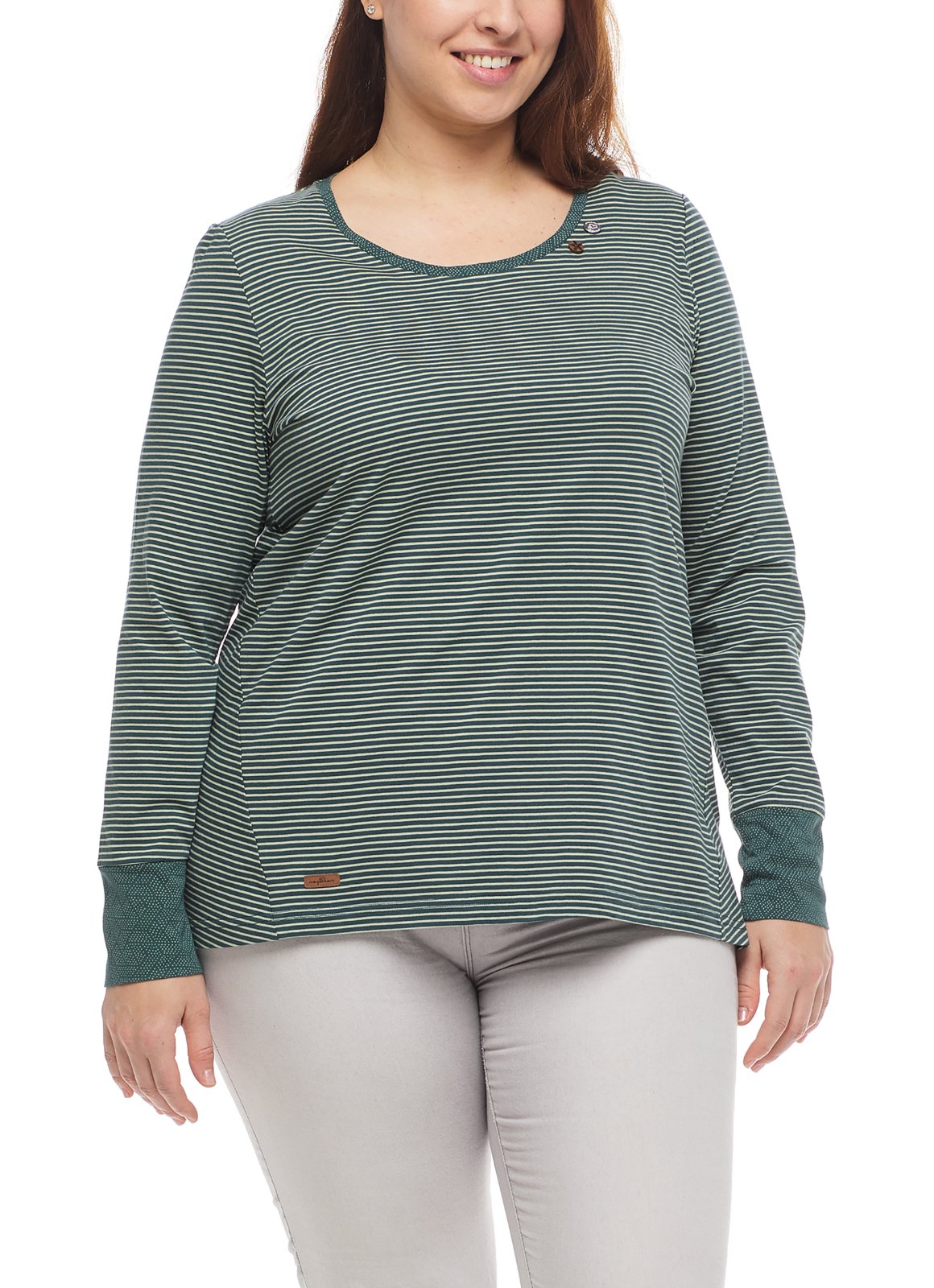 Bild von Ragwear Langarmshirt Malina Plus dark green